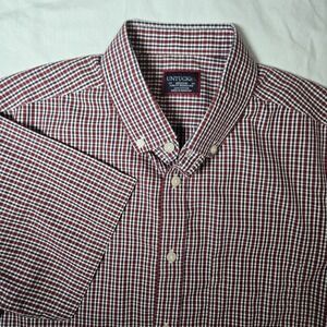 Untuckit Slim Fit Wrinkle Free Short Sleeve Button Down Shirt Mediu No‎ Care Tag